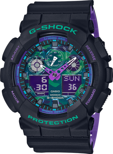 G-SHOCK ANALOG DIGITAL (GA100BL-1A)