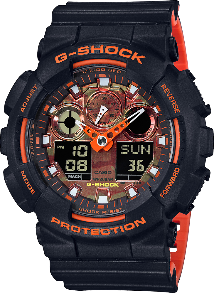 G-SHOCK ANALOG DIGITAL (GA100BR-1A)