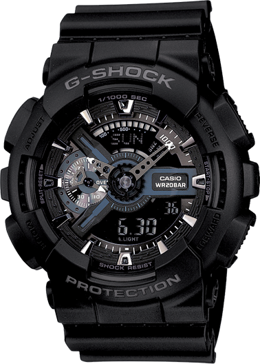 G-SHOCK ANALOG DIGITAL (GA110-1B)