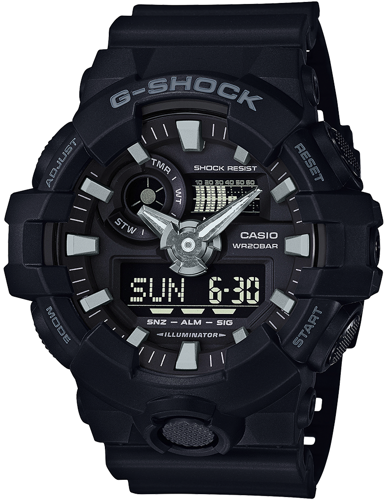 G-SHOCK ANALOG DIGITAL (GA700-1B)